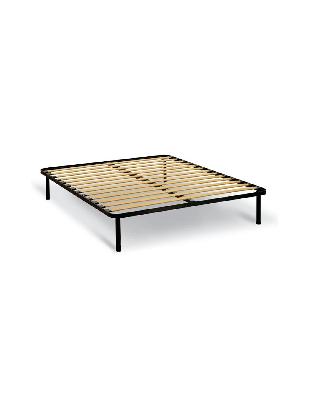Rete fissa a doghe in legno modello base eko primo prezzo in sconto