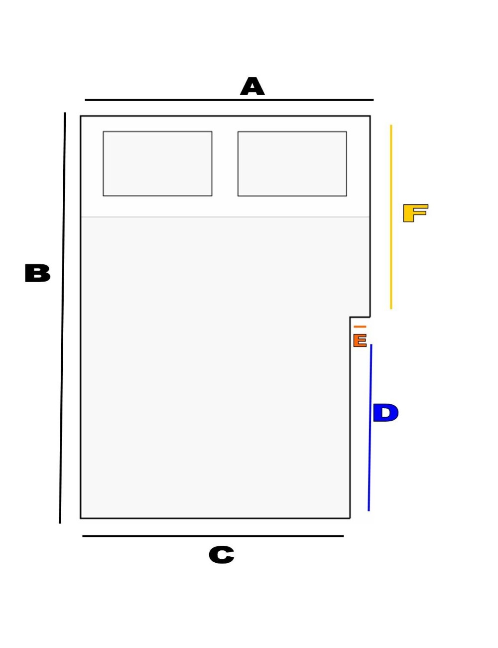 Sagomato angolo  sx memory