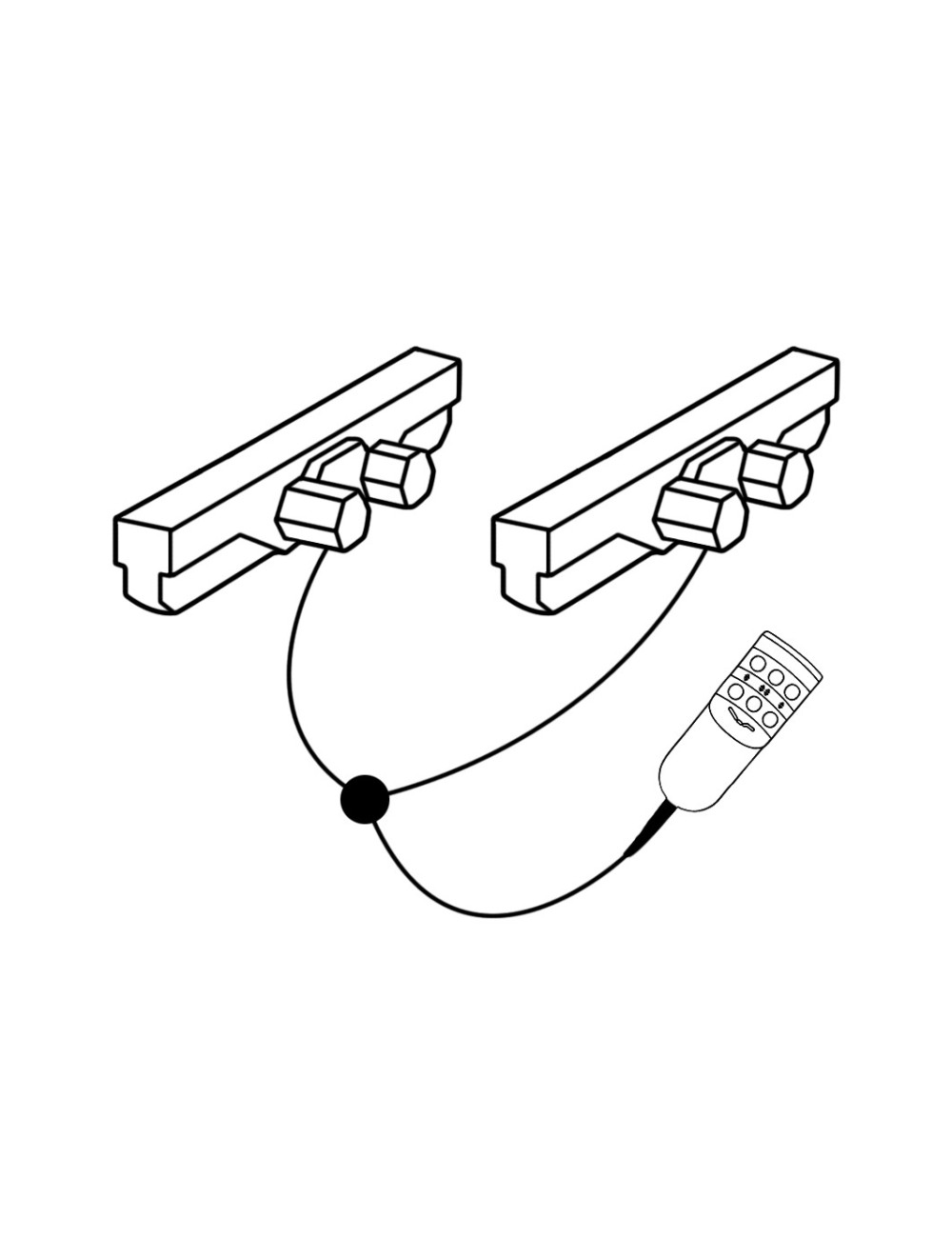 Cavo 2 in 1 per reti motorizzate