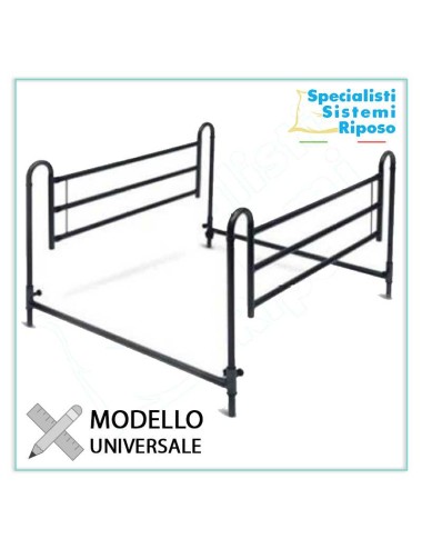 Sponde  anticaduta universali letto 
