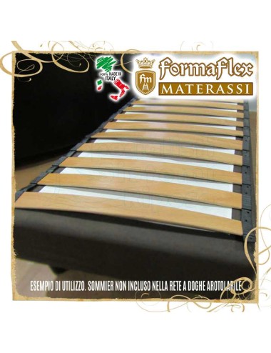 Base a doghe in legno arrotolabile rete avvolgibile una piazza