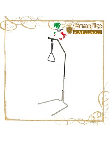 Alza malato universale con base e maniglione a triangolo per letti