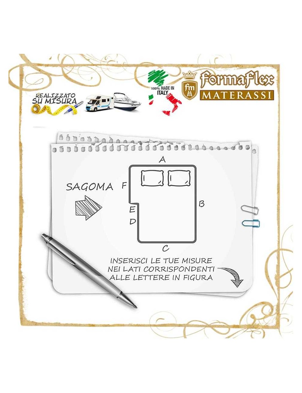 Sagomato angolo memory