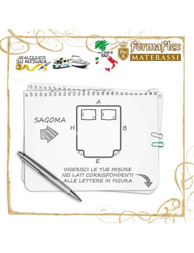 Sagomato senza angolo memory