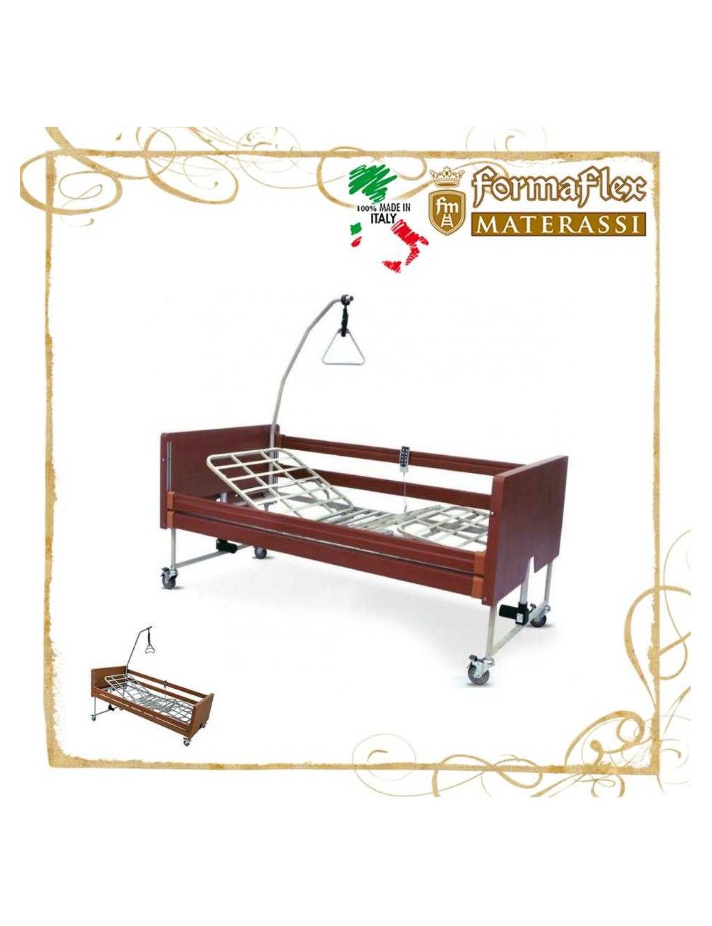 Letto ospedaliero lusso singolo