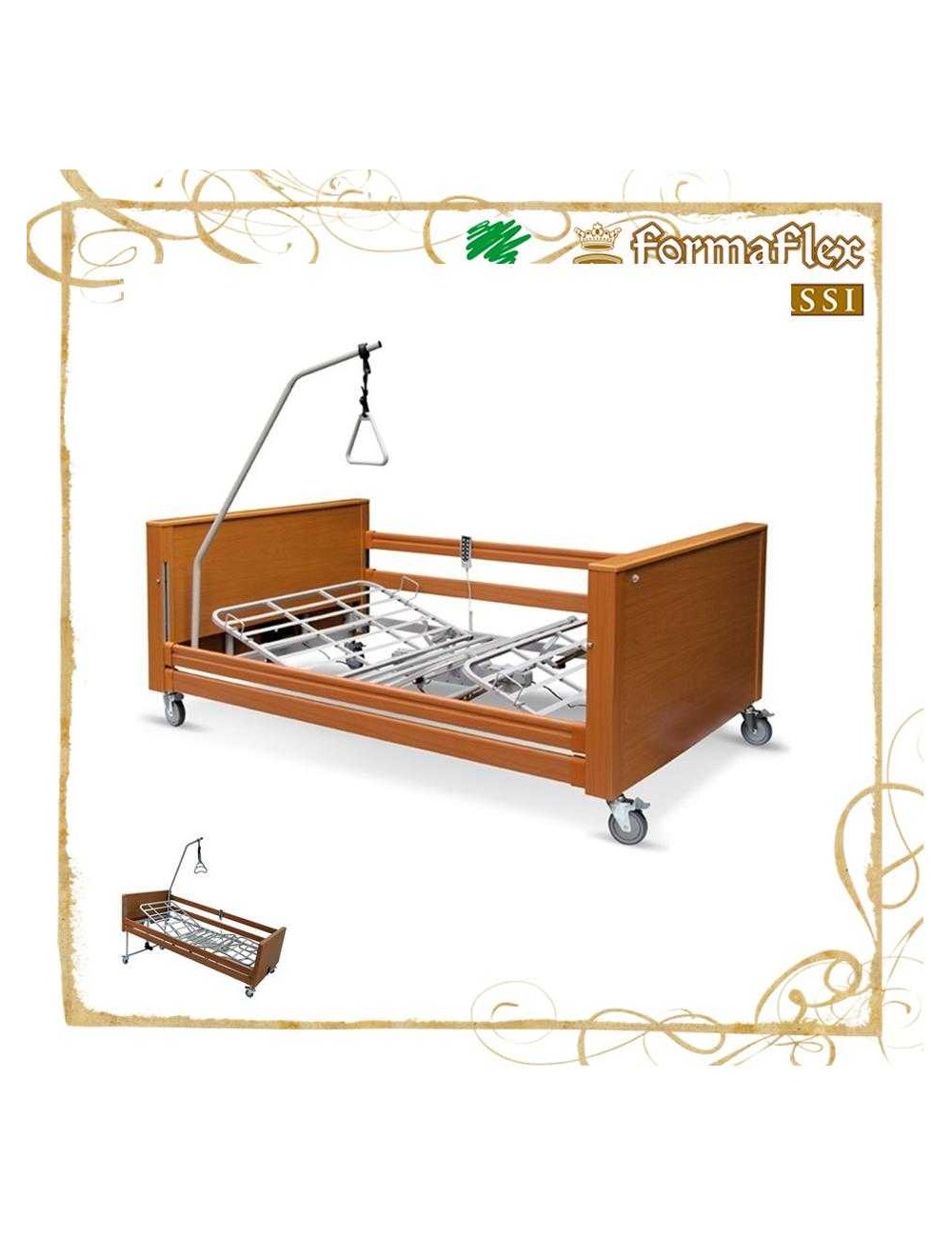 Letto ospedaliero lusso  piazza e mezza