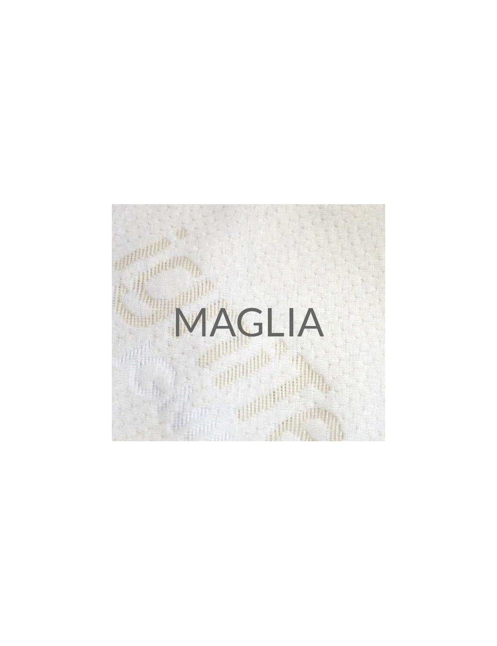 Materasso ignifugo in gomma LUX sfoderabile h 10, 12, 14, 16, 18 cm