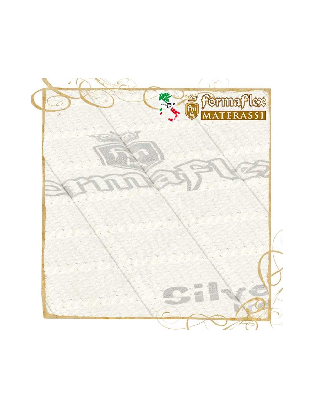 Cover argento silver fodera copri materasso antistatico