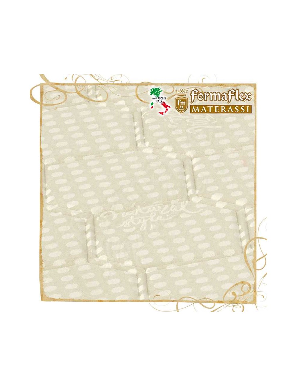 Fodera copri materasso cotone natura 100% cotone