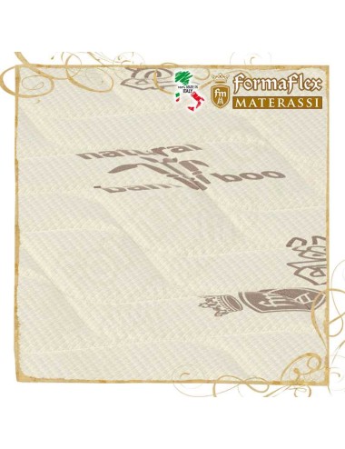 Fodera coprimaterasso Bamboo fibra naturale