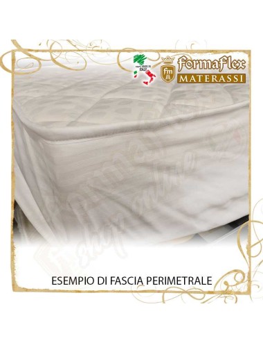 Topper CLIMA in memory con trapuntatura