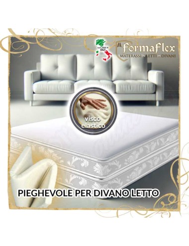 Materasso per divano letto in memory su misura pieghevole