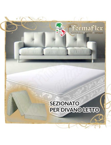 Materasso per divano letto su misura pieghevole in espanso semplice