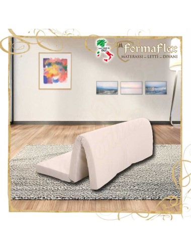 Materasso sezionato per divano letto chiusura a portafoglio su misura