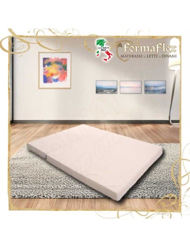 Materasso sezionato per divano letto chiusura a portafoglio su misura