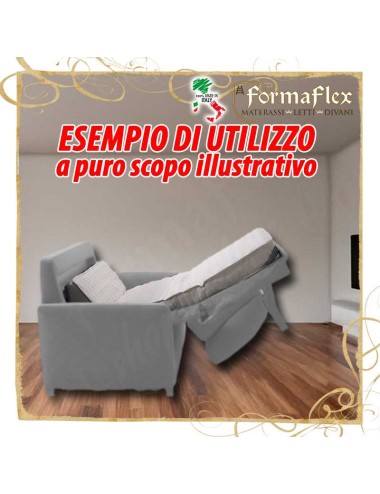 Materasso per divano letto in memory su misura pieghevole