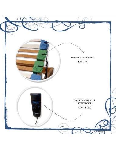 OCCASIONE Rete motorizzata singola legno lusso ultimi pezzi fine serie