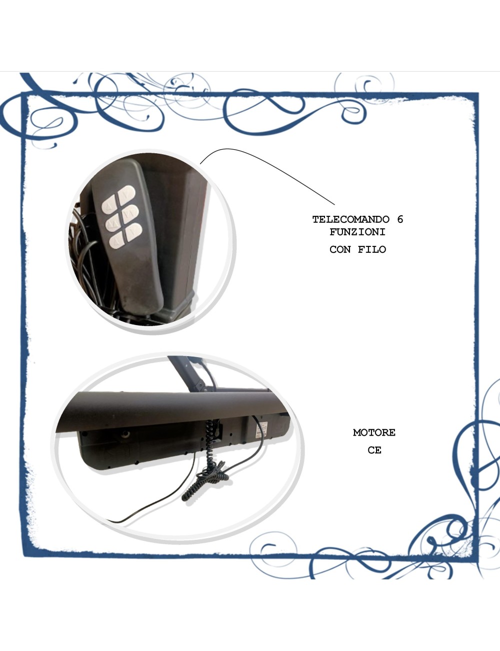 OCCASIONE Rete in ferro motorizzata rinforzata singola ultimi pezzi