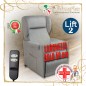 Poltrona Relax ingombri ridotti 2 motori Lift 14PB anziani disabili