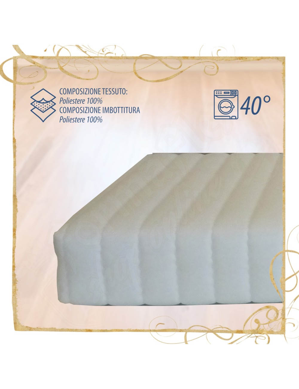 Materasso Astro ergonomico con doppia rigidità sfoderabile promozione