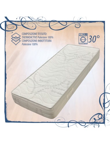 MILLENOTTI® Materasso scontato in memory 2 strati PLUS sfoderabile