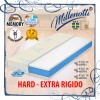 MILLENOTTI® Materasso Memory Base Extra Rigido Hard su misura 5 zone