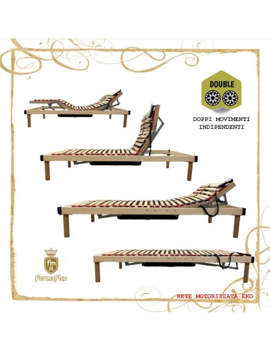 PROMO Rete motorizzata elettrica EKO singola a doghe in legno scontata