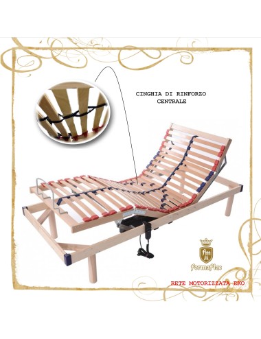 PROMO Rete motorizzata elettrica EKO singola a doghe in legno scontata