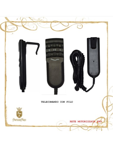 PROMO Rete motorizzata elettrica EKO singola a doghe in legno scontata