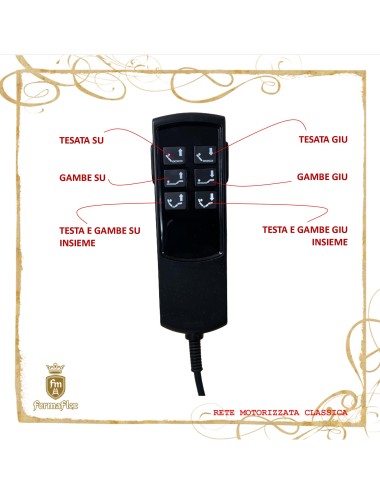 Rete motorizzata elettrica Classica doghe in legno medicale su misura