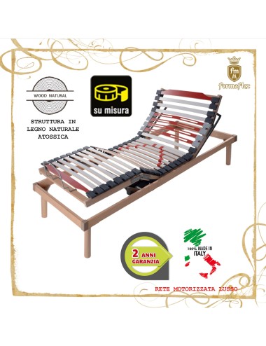 Rete motorizzata a doghe Lusso con telecomando wifi medicale su misura