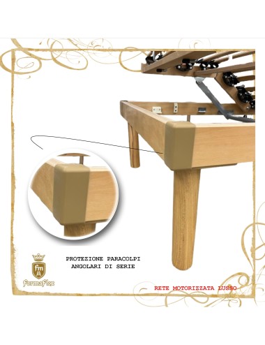 Rete motorizzata a doghe Lusso con telecomando wifi medicale su misura