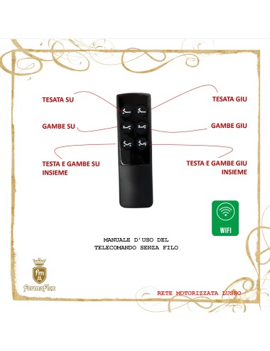 Rete motorizzata a doghe Lusso con telecomando wifi medicale su misura