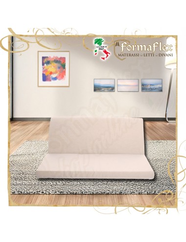 Materasso Alta Densità sezionato divano letto a portafoglio su misura