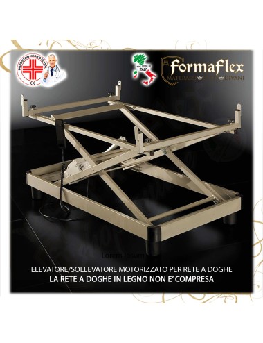 Occasione sollevatore a pantografo elettrico per rete a doghe