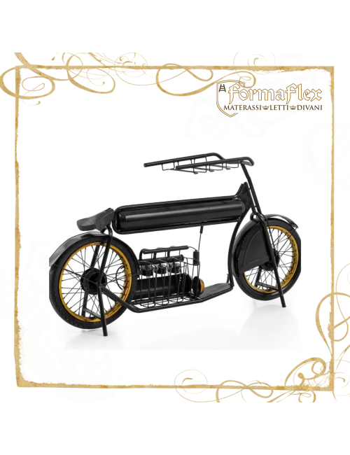 BOMBAY BAR BIKE mobile porta bottiglie e bicchieri bicicletta vintage