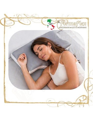Guanciale Dragonfly Memory Foam Ergonomico | Cuscino Anatomico Cervicale | Formaflex Fabbrica