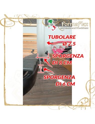 Sponda a Ribalta per Rete Motorizzata in Ferro | Universale Formaflex