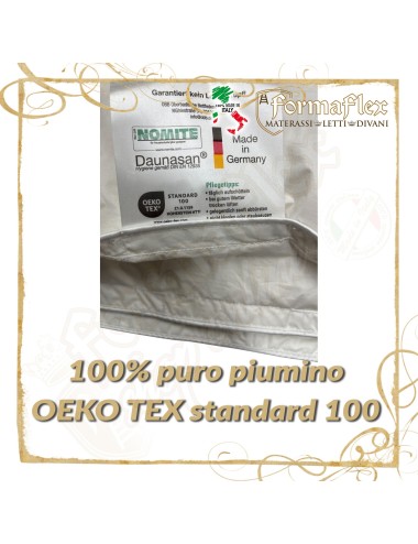 Piumino Letto Leggero 100% Puro Piumino Vergine | Formaflex